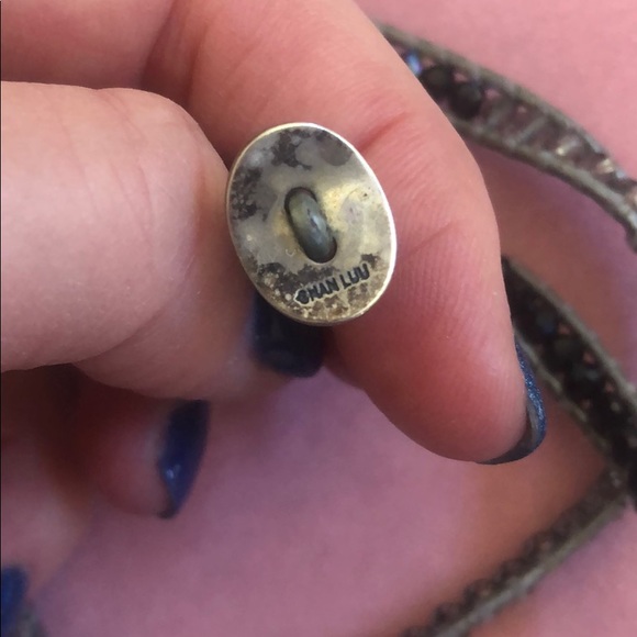 Authentic Chan Luu wrap bracelet. Black crystals - Picture 2 of 6